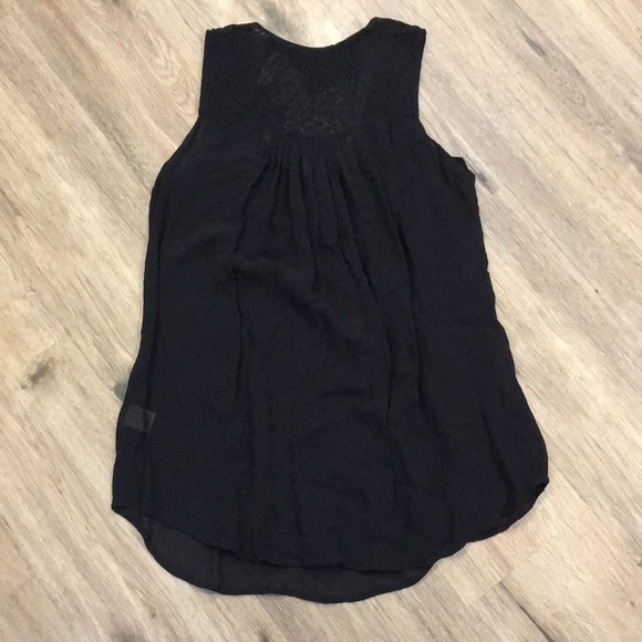 Sheer Black Top - Picture 7 of 8